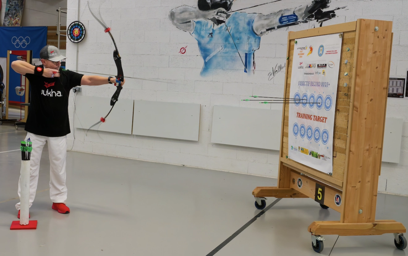 Telethon: 5,018 arrows in 24 hours - Philippe Massy’s challenge, Uukha put to the test