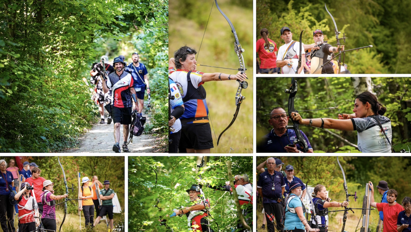 Team Uukha : le plein de médailles au Championnat de France de tir en Campagne