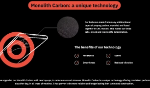 Archery limb comparison: Uukha Monolith Carbon vs. laminated limbs